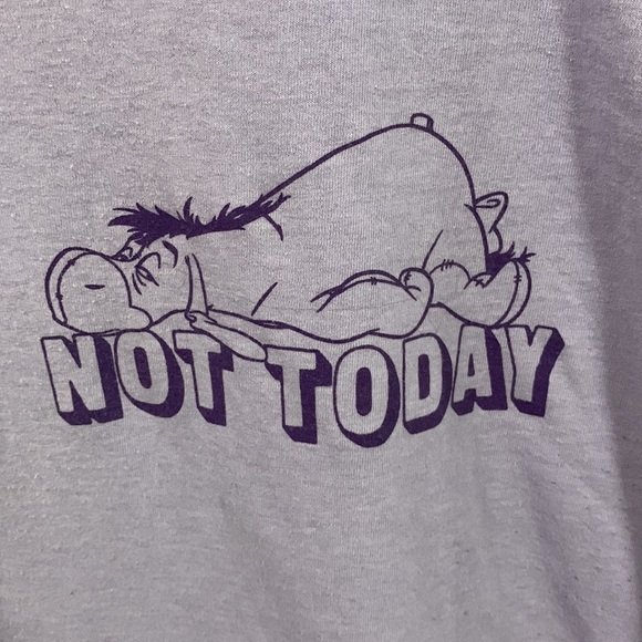 Disney Not Today Eeyore shirt Size 2XL, good condition - Picture 2 of 4